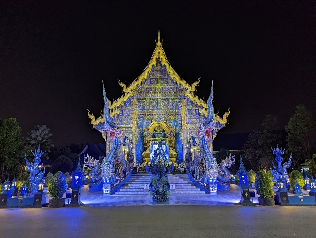 Ein neuer Tag, ein neuer Tempel, eine neue Farbe und eine neue&nbsp;Massage!